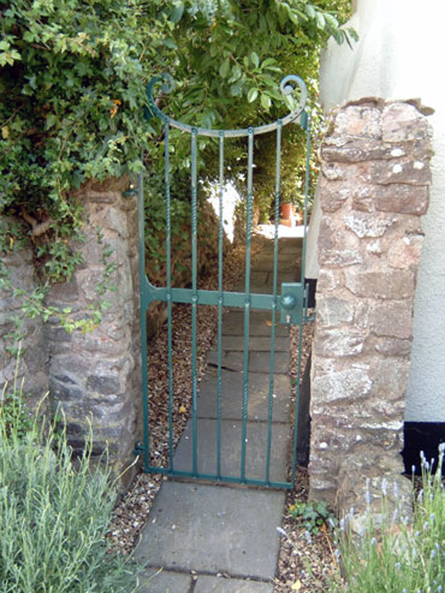 Tall garden gate